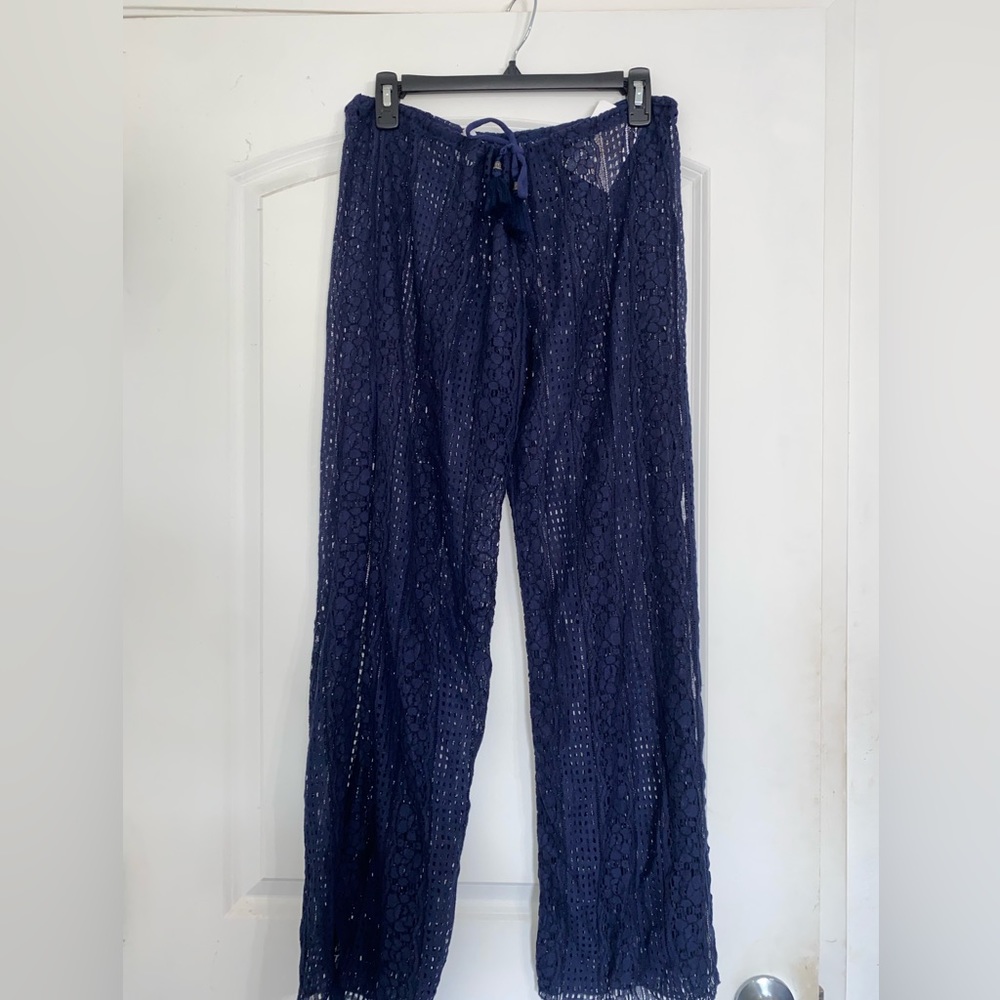 Becca Crochet Swim Cover-Up Pants